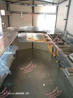 4m mobile kitchen trailer fully equipped
