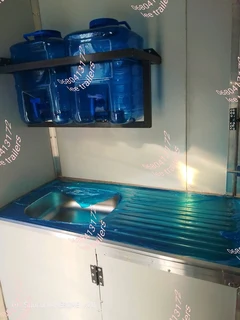 Customized mobile kitchen trailers fully equipped according to what you want inside