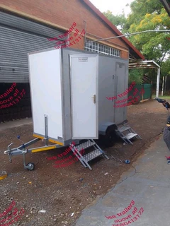 Mobile vip toilets for both male and female