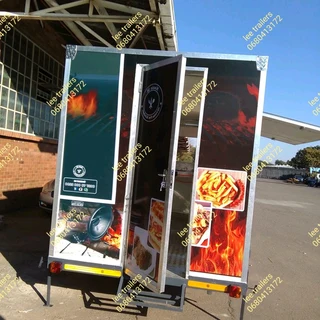 Lee mobile kitchen trailers fully equipped