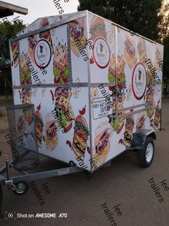 Lee mobile kitchen trailers fully equipped
