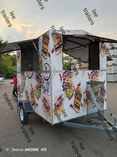 Lee mobile kitchen trailers fully equipped