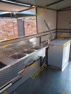 Lee mobile kitchen trailers fully equipped