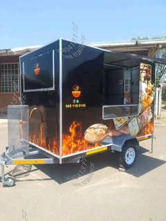 Mobile kitchen trailers fully equipped