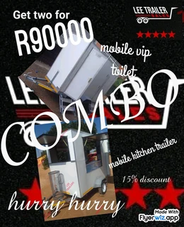 Lee mobile kitchen trailers fully equipped