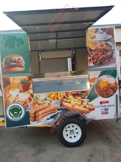 Lee mobile kitchen trailers fully equiped including branding and roadworthy certificate