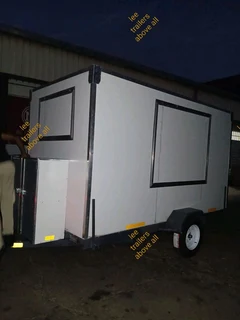Mobile kitchen trailers fully equipped