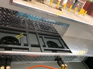 Mobile kitchen trailers