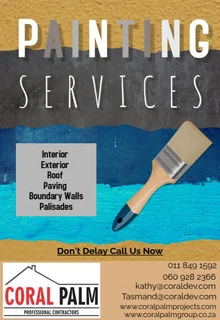 Painting - Ad posted by Coral Palm Development