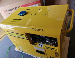 7kva Finnteck Silent Diesel Generator 5KW Max Power Generator