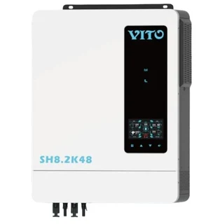 8.2kva Vito Hybrid Inverter  5.09kw SVolt Lithium batteries with 8 x 550w Jinko Solar panel kit.
