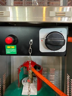 Pyramid Quartz Glass Tube Garden Flame Tower Heater Gas Outdoor