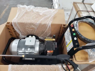 Teryair© Premium High Pressure Cleaner Electric, 220/440V x 3-Phase(200bar), air compressor.