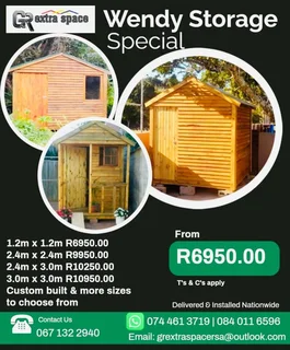 Wendy House For Sale