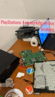 We buy brokens consoles