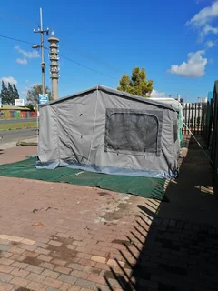 Gypsy Roman Caravan Tent Extension