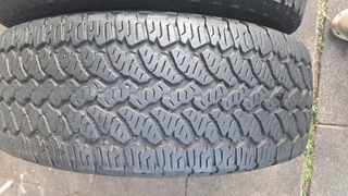 Toyota silver mag &amp; 265/65R17 General grabber . Leave your whatsapp number if interested.