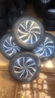 15-inch Polo mags and continental tires for sale. leave your whatsapp number interested
