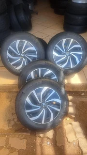 15-inch Polo mags and continental tires for sale. leave your whatsapp number interested