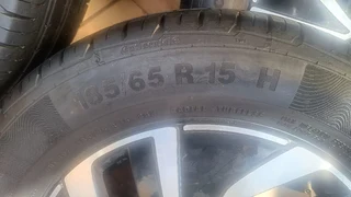 15-inch Polo mags and continental tires for sale. leave your whatsapp number interested