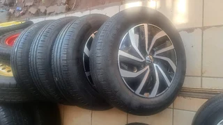 15-inch Polo mags and continental tires for sale. leave your whatsapp number interested
