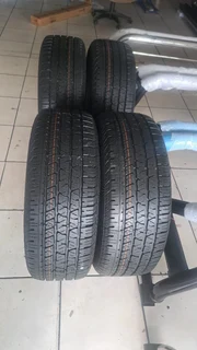 265/60R18 Brand New Continental Cross Contact tires. Leave your whatsapp number if interested.