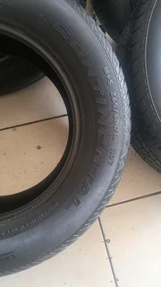 265/60R18 Brand New Continental Cross Contact tires. Leave your whatsapp number if interested.