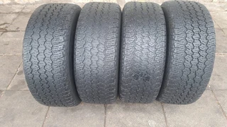 265/65R17 Good Year Wrangler All-Terrain tires for sale. leave your whatsapp number if interested