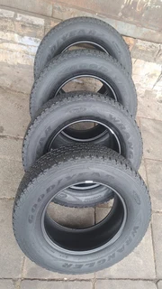 265/65R17 Good Year Wrangler All-Terrain tires for sale. leave your whatsapp number if interested