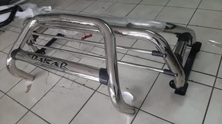 Toyota Hilux Darka front and back bull bar. leave your whatsapp number if interested.