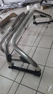 Toyota Hilux Darka front and back bull bar. leave your whatsapp number if interested.