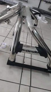 Toyota Hilux Darka front and back bull bar. leave your whatsapp number if interested.