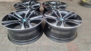 18 inche BMW mag rims, 5x120 pcd. Leave your whatsapp number if interested.