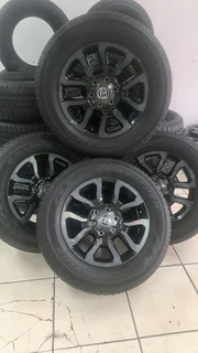 18 Toyota Legend RS rims and donlup tires 4 sale. Leave your whatsapp number if interested.