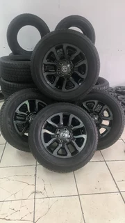 18 Toyota Legend RS rims and donlup tires 4 sale. Leave your whatsapp number if interested.