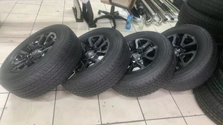 18 Toyota Legend RS rims and donlup tires 4 sale. Leave your whatsapp number if interested.