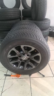 18 Toyota Legend RS rims and donlup tires 4 sale. Leave your whatsapp number if interested.