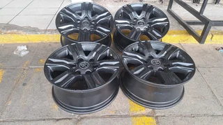 18 inch Toyota Legend 50 and Legend RS, and 17 inch Toyota GT6 mag rims. Leave your whatsapp number