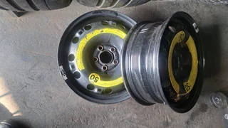 15 inch standard steel rims 4 polo, 5x100 pcd. leave your whatsapp number if interested location.