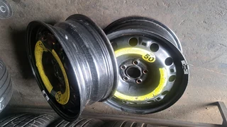 15 inch standard steel rims 4 polo, 5x100 pcd. leave your whatsapp number if interested location.