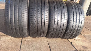 285/40R21 pirelli tires. leave your whatsapp number if interested.