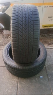 285/40 r22 good year tires. leave your whatsapp number if interested.