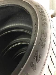 275/35R21 good year tires. leave your whatsapp number if interested.