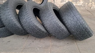 265/65R17 pirelli scorpion all terrain tires. leave your whatsapp number if interested.