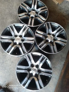 17 inche Toyota Fortuner, Dakar, Gt6 mags for sale. Leave your WhatsApp number if interested
