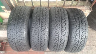 265/65R17 Royal Black tires for sale. leave your whatsapp number if interested.