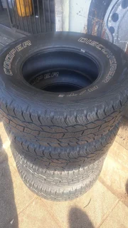 265/70R16 Cooper Discoverer tires for sale. leave your whatsapp number if interested.