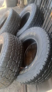 265/70R16 Cooper Discoverer tires for sale. leave your whatsapp number if interested.