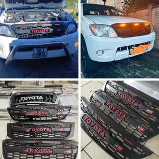 Toyota Hilux GR and Fortuner GR front grill. Leave your whatsapp number if interested.