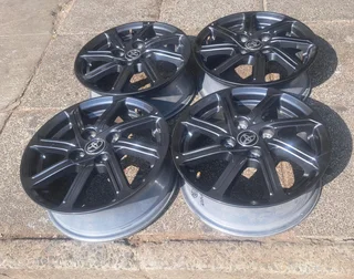 14 inch Toyota Agya mag rims. Leave your whatsapp number if interested.